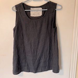 Linen Swing Top in Navy. Small